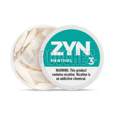 Open Box Menthol Zyn Nicotine Pouches 3mg